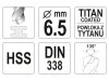 YATO Csigafúró 6,5 x 101/63 mm HSS-TiN