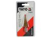 YATO Lépcsős fúró 4-22 mm 10 lépcsős HSS titán-nitrid