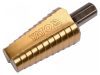 YATO Lépcsős fúró 20-30 mm 11 lépcsős HSS titán-nitrid