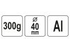 YATO Alumínium kalapács 300 g