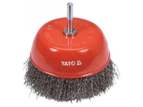 YATO Csapos fazékkefe 100 mm inox