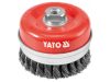 YATO Sodrott fazékkefe M14 100 mm