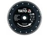 YATO Gyémánt vágókorong 230 x 2,0 x 10 x 22,2 mm turbó