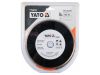 YATO Gyémánt vágókorong 180 x 2,5 x 5,3 x 22,2 mm folytonos