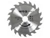 YATO Fűrésztárcsa fához 190 x 30 x 2,2 mm / 20T