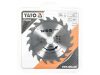 YATO Fűrésztárcsa fához 190 x 30 x 2,2 mm / 20T
