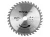 YATO Fűrésztárcsa fához 255 x 30 x 2,0 mm / 36T