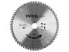 YATO Fűrésztárcsa fához 255 x 30 x 2,0 mm / 60T