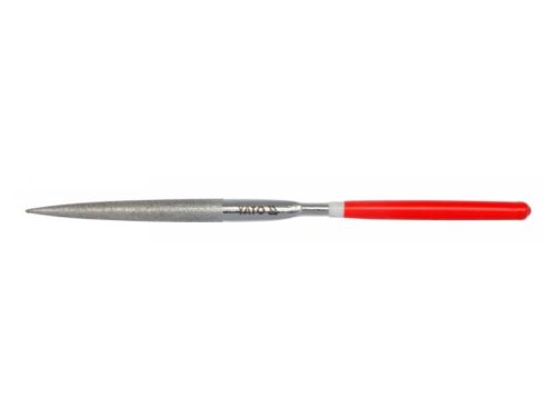 YATO Gyémánt tűreszelő félkerek 180 x 50 mm