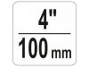 YATO C szorító 100 mm 350 kg