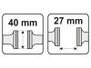 YATO Kézi satu 40 mm