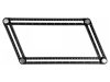 YATO Szögmérő járólapozáshoz 250 x 120 mm alu