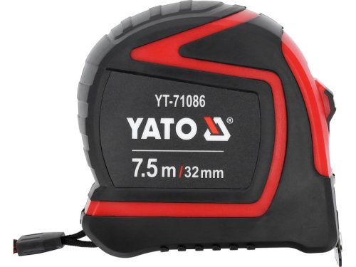 YATO Mérőszalag 7,5 m x 25 mm gumírozott