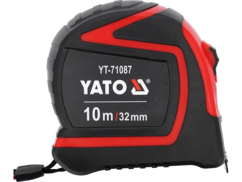 YATO Mérőszalag 10 m x 25 mm gumírozott