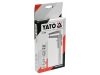 YATO Féktárcsa vastagság mérő 0-60 mm/0,1 mm mérési tartomány, 160 mm hosszú