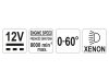 YATO Stroboszkóp lámpa xenon 12 V 0-60 fok