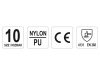 YATO Munkavédelmi kesztyű 10-es méret