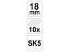 YATO Törhető penge 18 mm (10 db/cs)