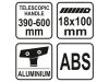 YATO Üvegkaparó teleszkópos nyéllel 390-600 mm
