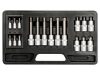 YATO Bit dugókulcs készlet 18 részes Torx 1/4", 1/2" CrV