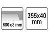 YATO Kézi fahasító 680 x 8 mm