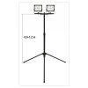 Elektromos LED dupla fényvető állvánnyal 60W YATO