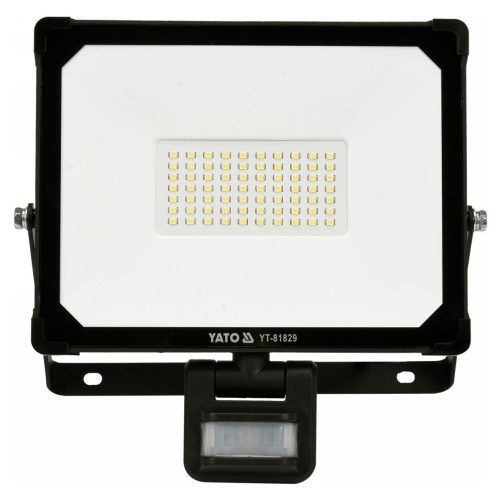 Elektromos LED fényvető mozgásérzékelős 50W YATO