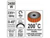 YATO Elektromos gyorsdaraboló fémre 355 mm 2450 W