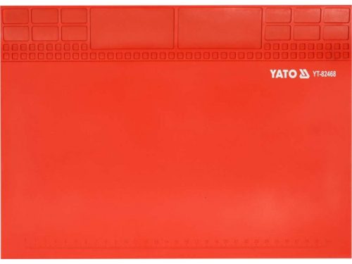 YATO Hőálló szilikon forrasztó alátét 250x350 mm mágneses