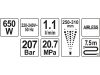 YATO Festékszóró 650 W 1,1 liter/perc