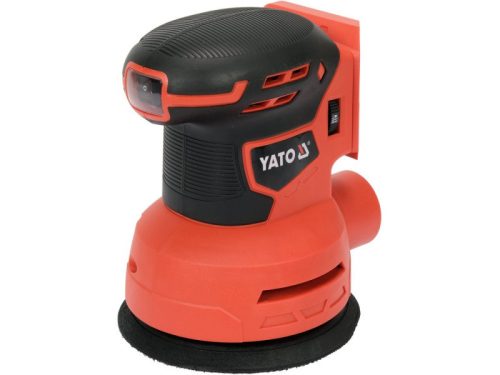 YATO Akkus excenter csiszoló 125 mm 18 V Li-Ion (akku és töltő nélkül)