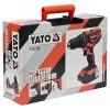 YATO Akkus fúrócsavarozó 40 Nm Japán motorral 18 V Li-Ion (1 x 2,0 Ah akku + töltő)