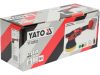 YATO Akkus excenter polírozó 125 mm 18 V (akku és töltő nélkül)