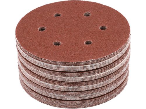 YATO Tépőzáras fíbertárcsa 150 mm / P40 6 lyukas (50 db)