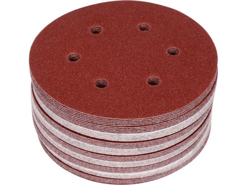 YATO Tépőzáras fíbertárcsa 150 mm / P60 6 lyukas (50 db)