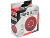 YATO Tépőzáras fíbertárcsa 150 mm / P60 8 lyukas (50 db)