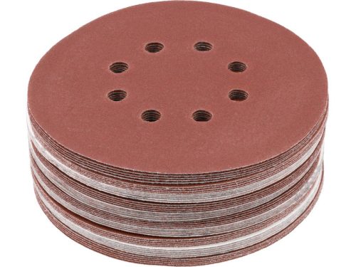 YATO Tépőzáras fíbertárcsa 150 mm / P150 8 lyukas (50 db)