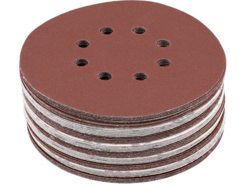 YATO Tépőzáras fíbertárcsa 150 mm / P220 8 lyukas (50 db)