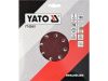YATO Tépőzáras fíbertárcsa 180 mm / P60 (3 db/cs)