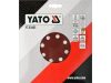 YATO Tépőzáras fíbertárcsa 180 mm / P100 (3 db/cs)