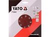 YATO Tépőzáras fíbertárcsa 180 mm / P120 (3 db/cs)