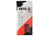YATO Tépőzáras csiszolópapír 90 x 187 mm / P220 (5 db)