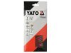 YATO Tépőzáras csiszolópapír 90 x 187 mm / P240 (5 db)