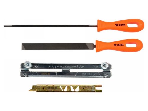 YATO Kézi láncélező készlet 4 részes 3/8" 4 mm