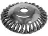 YATO Döntött sodrott körkefe 150 x 25,4 mm fűkaszához, fűszegélyvágóhoz