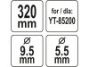 YATO Fűnyírókés YT-85200 fűnyíróhoz 320 mm