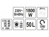YATO Elektromos fűnyíró 1800W