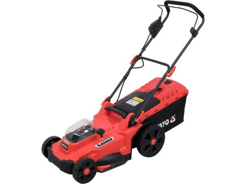 YATO Akkus fűnyíró 430 mm 2 x 18 V (akku és töltő nélkül)