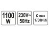 YATO Elektromos búvárszivattyú inox 1100 W