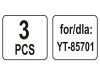 YATO Szintetikus porzsák 30 liter YT-85701 porszívóhoz (3 db/cs)